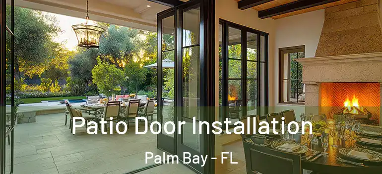  Patio Door Installation Palm Bay - FL